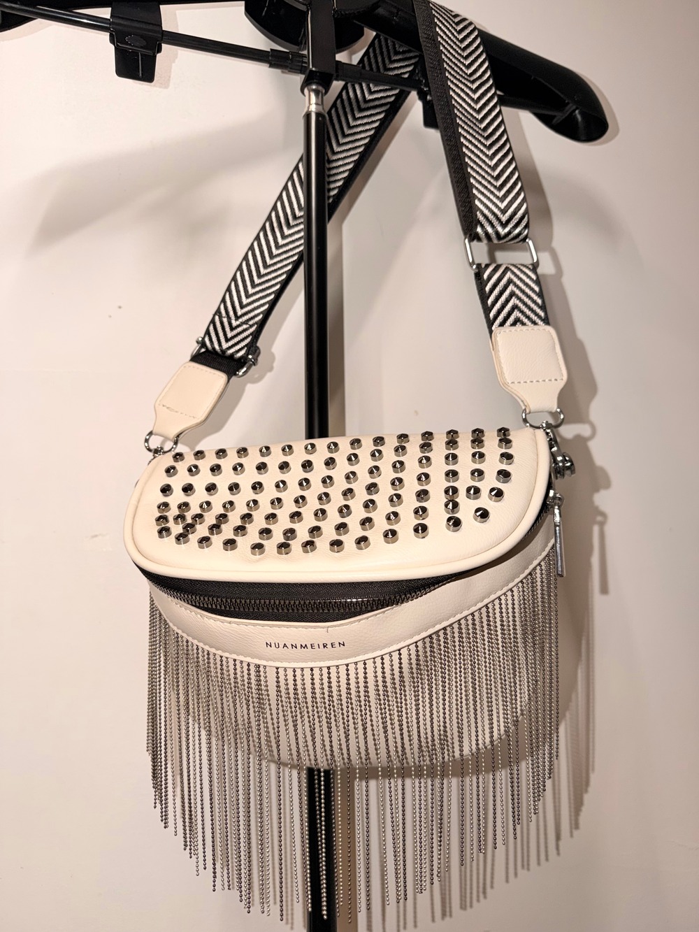 Faith Gusaino Tassel Leather Shoulder Bag